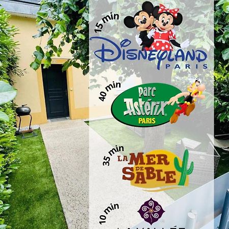 Superbe Duplex-15 Min Disneyland Villa Croissy-Beaubourg Luaran gambar